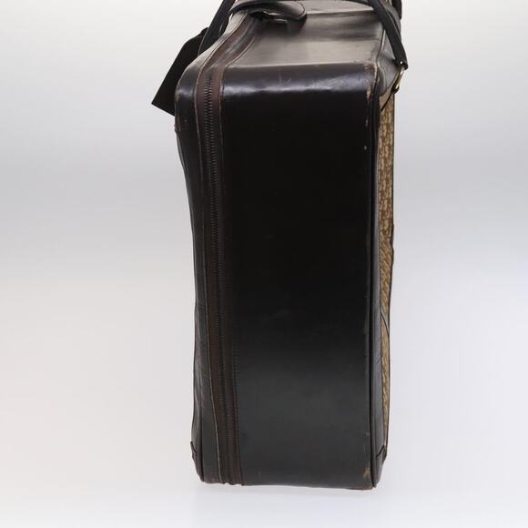 DIOR Trotter Canvas Suitcase Brown - Picture 4 of 13